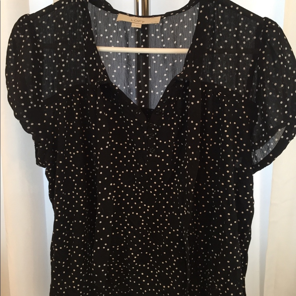 Polka Dot Blouse
